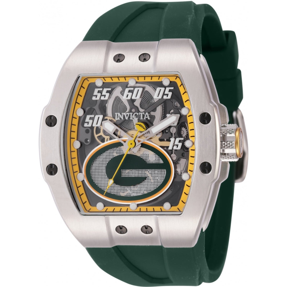 Invicta Men&#39;s 45066 Green Silicone Watch