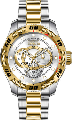 Invicta Men's 45751 Speedway Quartz Multifunction Silver Dial Watch