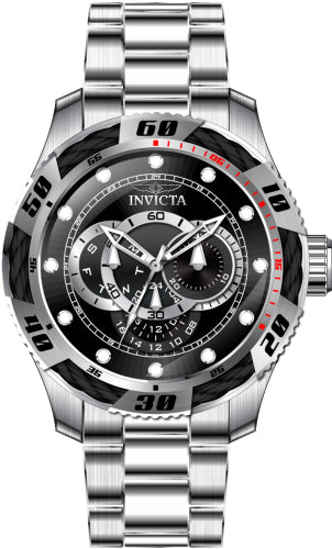 Invicta Men's 45755 Speedway Quartz Chronograph Black Dial Watch