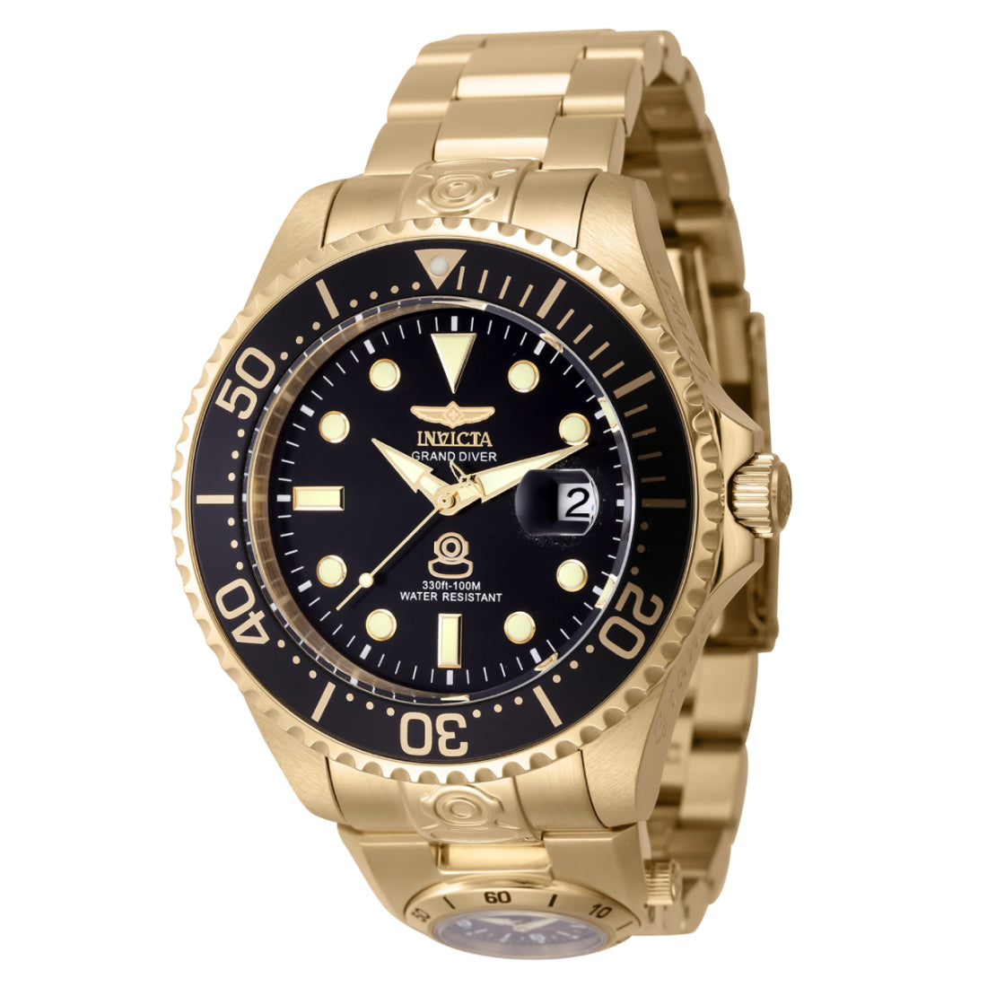 Invicta Men's 45816 Gold Stainless Steel Watch