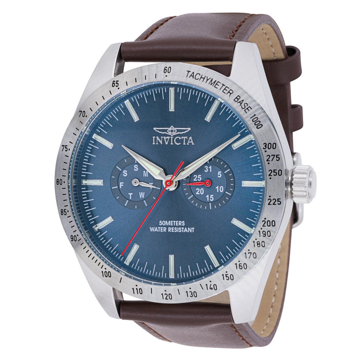 Invicta Men&#39;s 45978 Brown Leather Watch