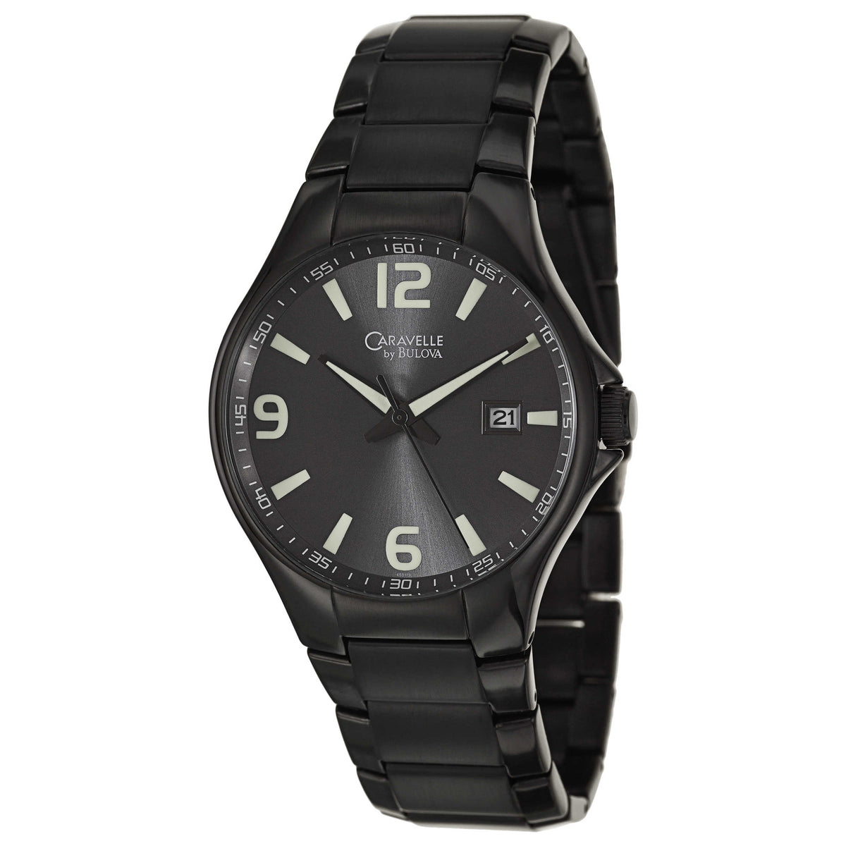 Bulova Caravelle Sport Men's Black Bracelet Quartz Watch - 45B119