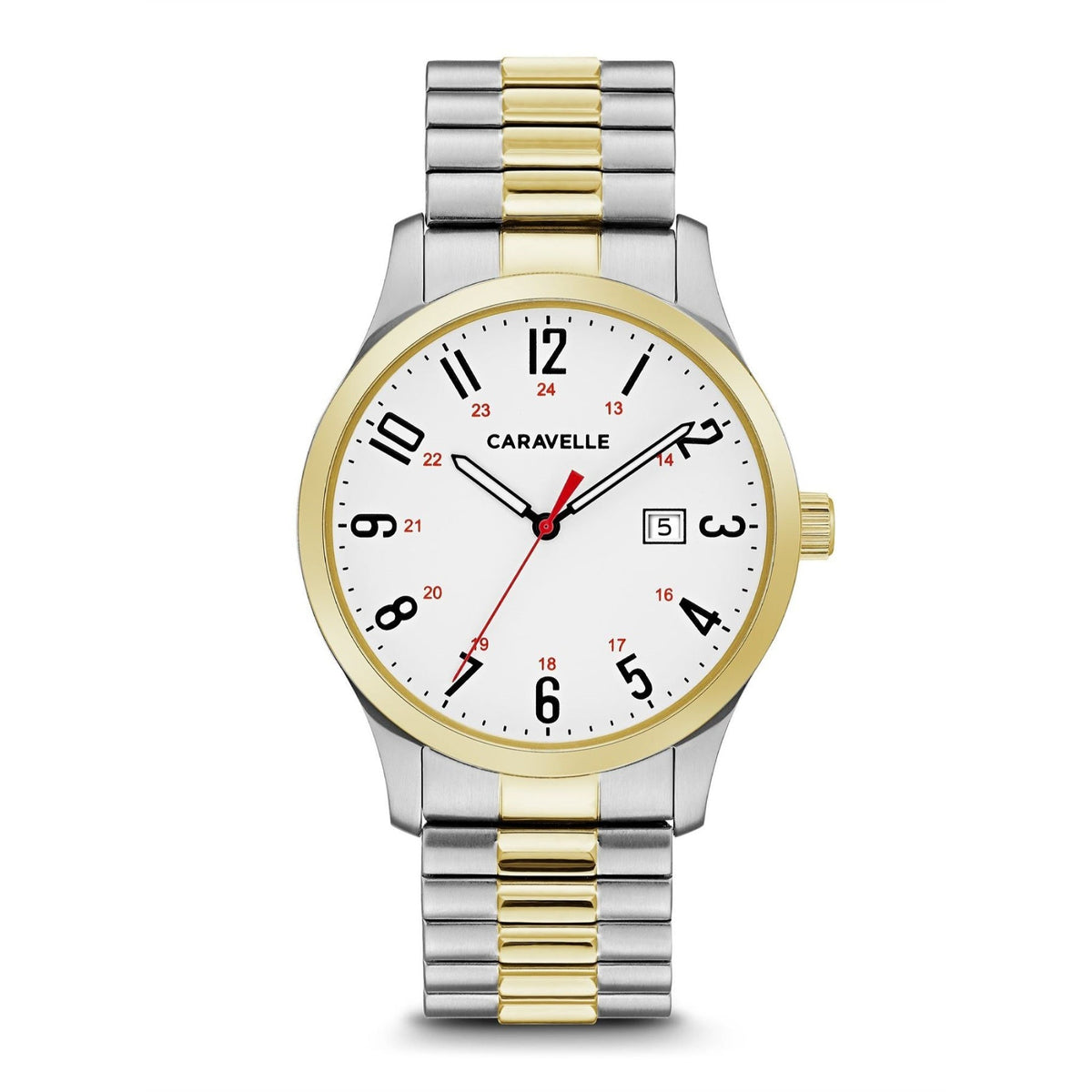 Bulova Men's 45B147 Two-Tone Stainless Steel Watch