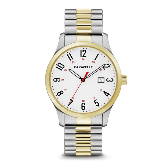 Bulova Men's 45B147 Two-Tone Stainless Steel Watch