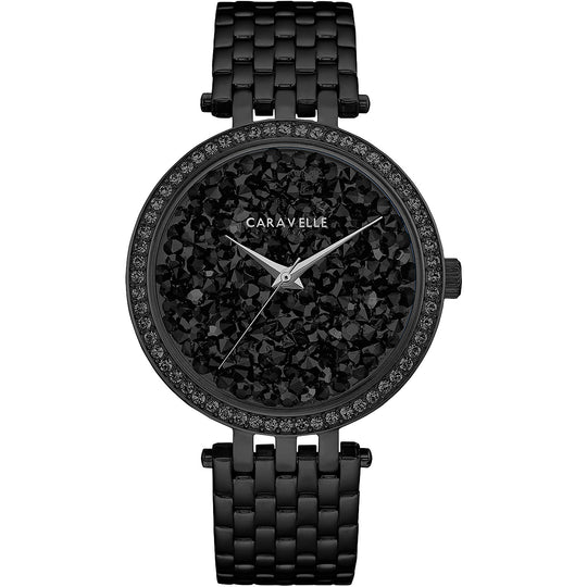 Bulova Modern Collection Women's Black Bracelet Quartz Watch - 45L171