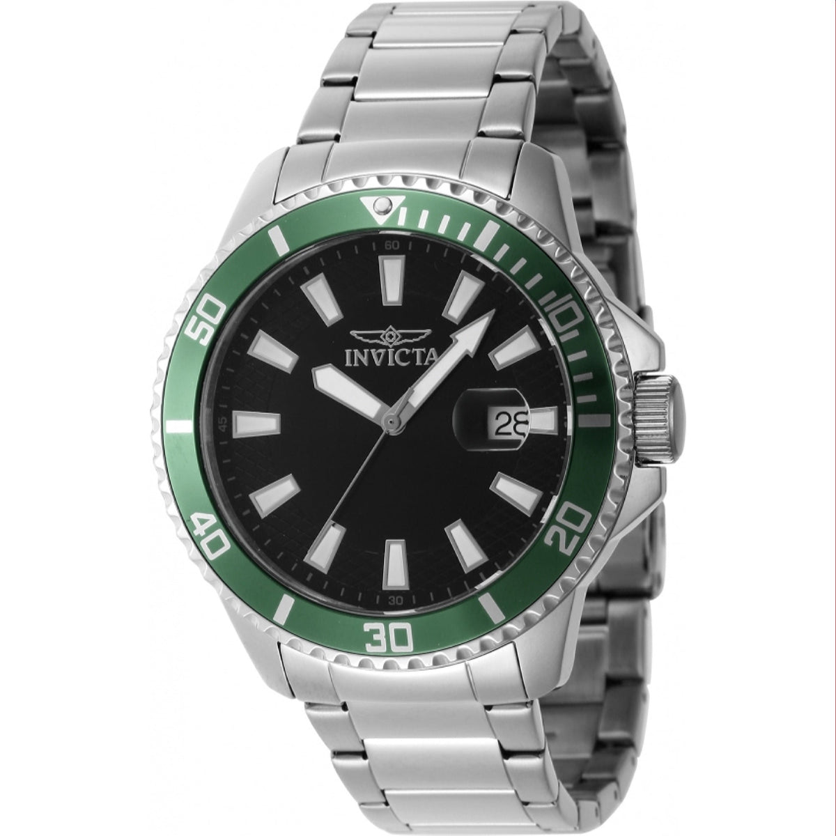 Invicta Men&#39;s 46075 Silver Stainless Steel Watch