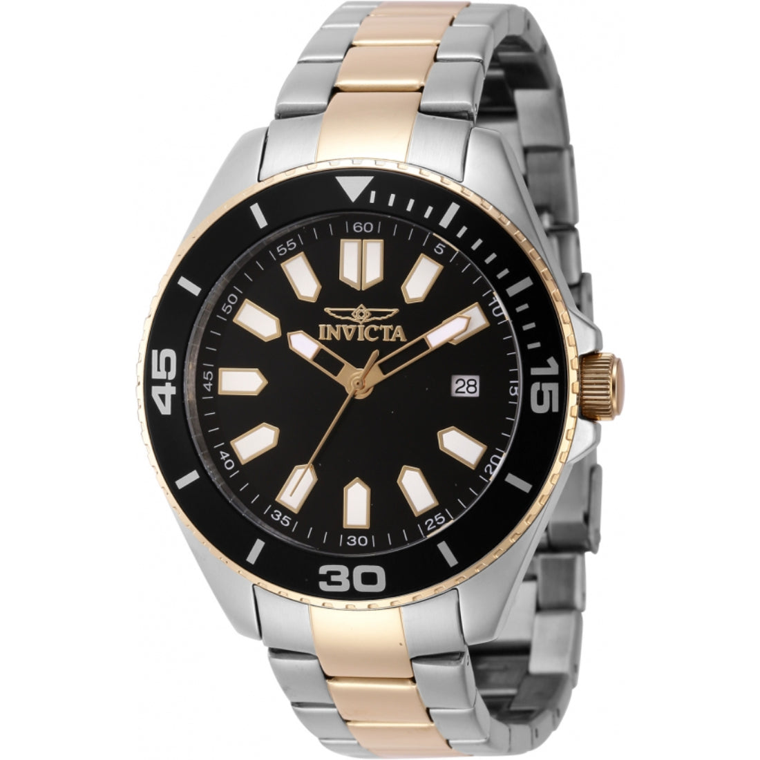 Invicta Men's 46319 Gold/Stainless Steel Stainless Steel Watch