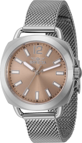 Invicta Women's 46337 Wildflower  Quartz 3 Hand Light Pink Dial Watch