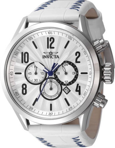 Invicta Men's 46558 Bolt  Quartz Chronograph Silver Dial Watch