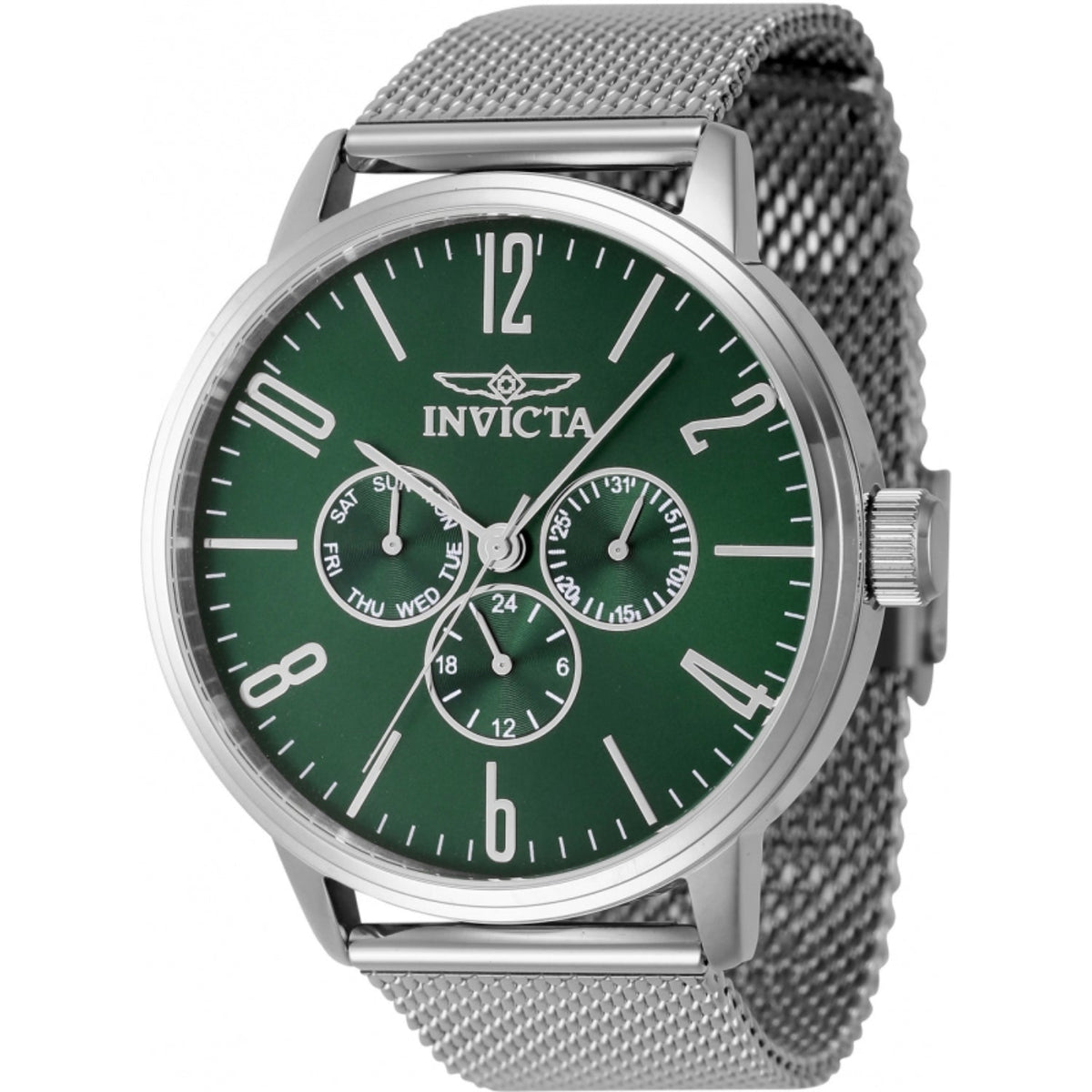 Invicta Men's 47120 Silver-tone Stainless Steel Watch