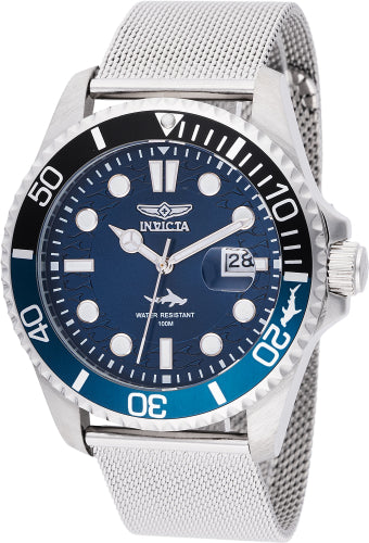 Invicta Men's 47173 Pro Diver  Quartz Multifunction Blue Dial Watch