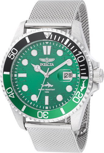 Invicta Men's 47174 Pro Diver  Quartz Multifunction Green Dial Watch