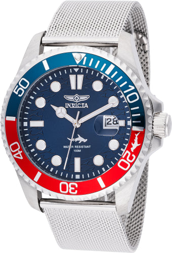 Invicta Men's 47175 Pro Diver  Quartz Multifunction Blue Dial Watch
