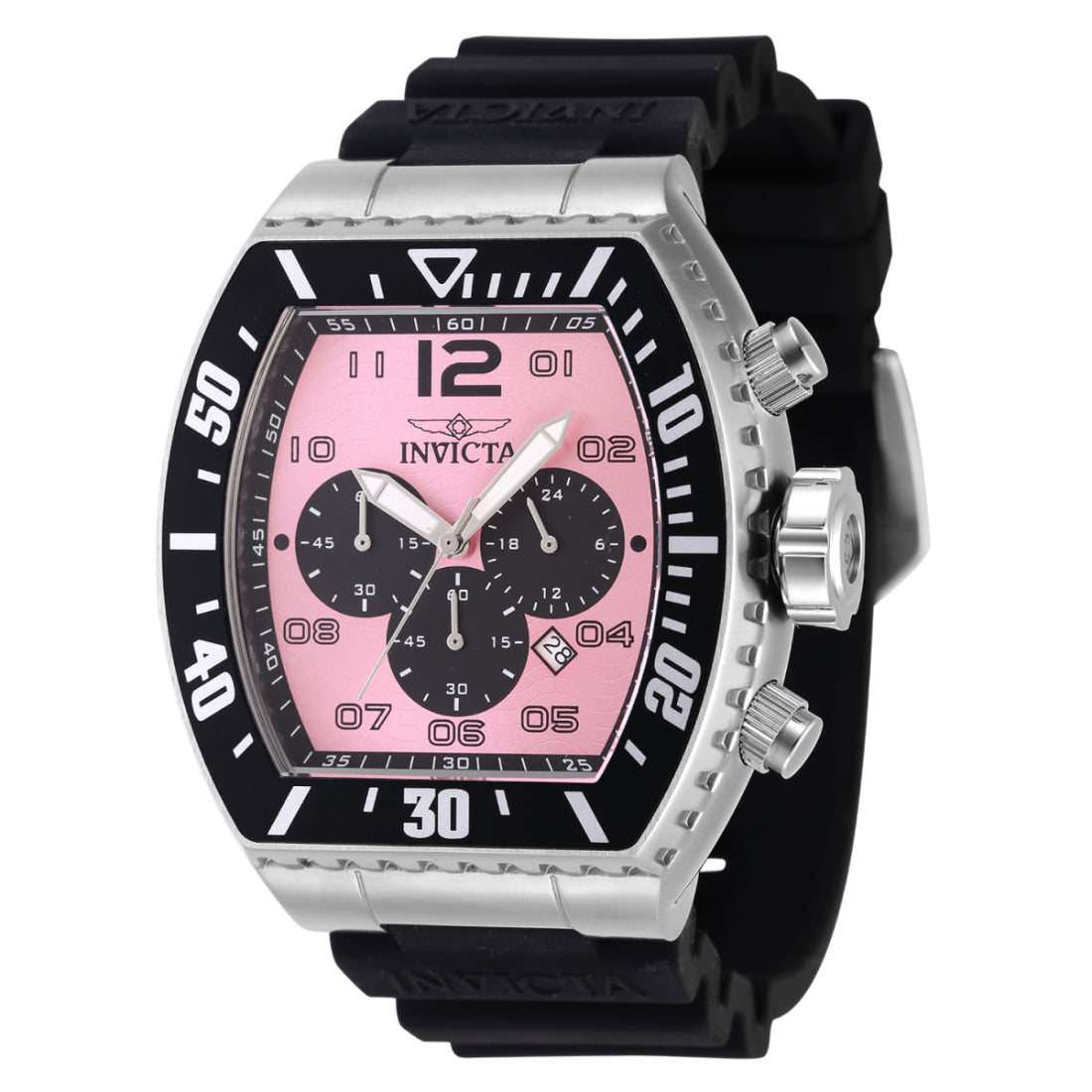 Invicta Men's 47286 Black Silicone Watch