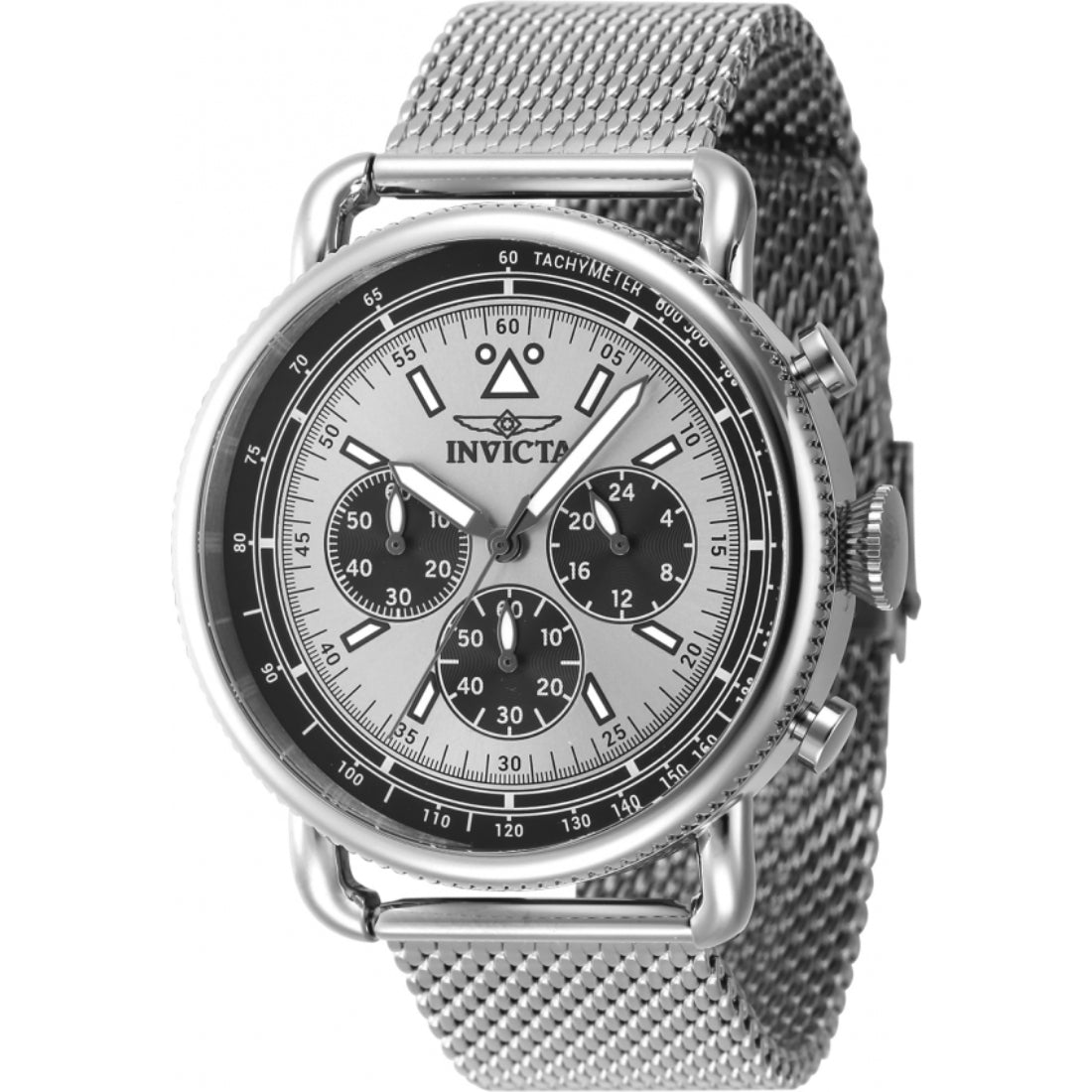 Invicta Men's 47357 Silver-Tone Stainless Steel Watch