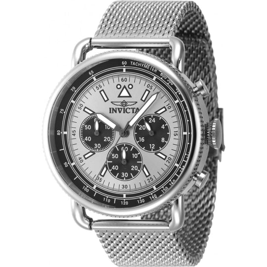 Invicta Men's 47357 Silver-Tone Stainless Steel Watch