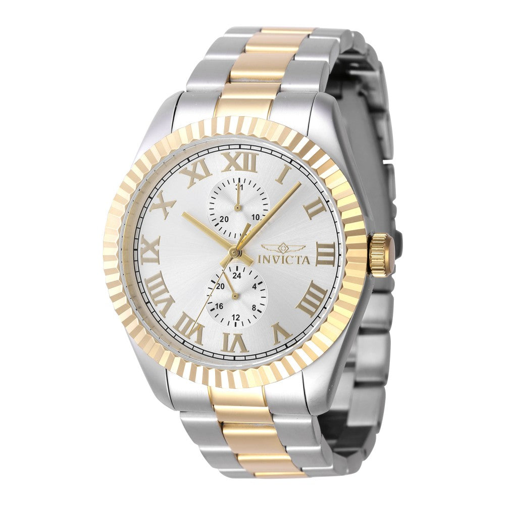 Invicta Men's 47426 Specialty Quartz Multifunction Silver Dial Watch