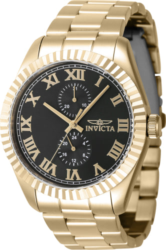 Invicta Men's 47429 Specialty Quartz Multifunction Black Dial Watch