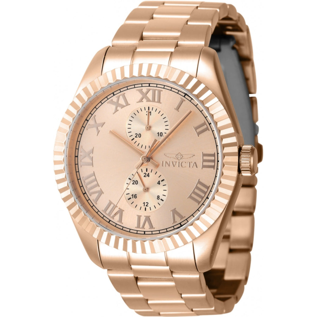 Invicta Men's 47433 Rose Gold Stainless Steel Watch