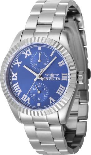 Invicta Women's 47437 Specialty Quartz Multifunction Blue Dial Watch