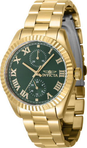 Invicta Women's 47444 Specialty Quartz Multifunction Green Dial Watch