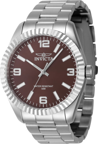 Invicta Men's 47452 Specialty Quartz 3 Hand Copper Dial Watch