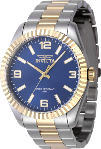 Invicta Men's 47456 Specialty Quartz 3 Hand Blue Dial Watch