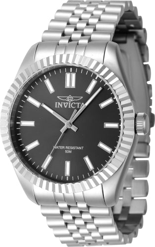 Invicta Men's 47478 Specialty Quartz 3 Hand Black Dial Watch