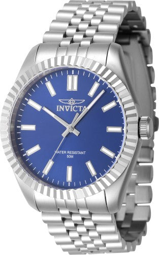 Invicta Men's 47481 Specialty Quartz 3 Hand Blue Dial Watch