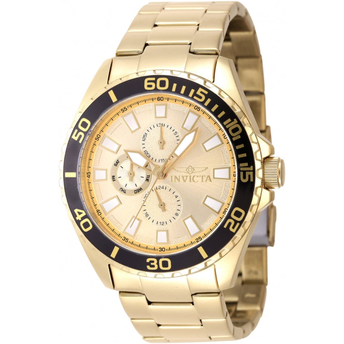 Invicta Men's 47577 Gold Stainless Steel Watch