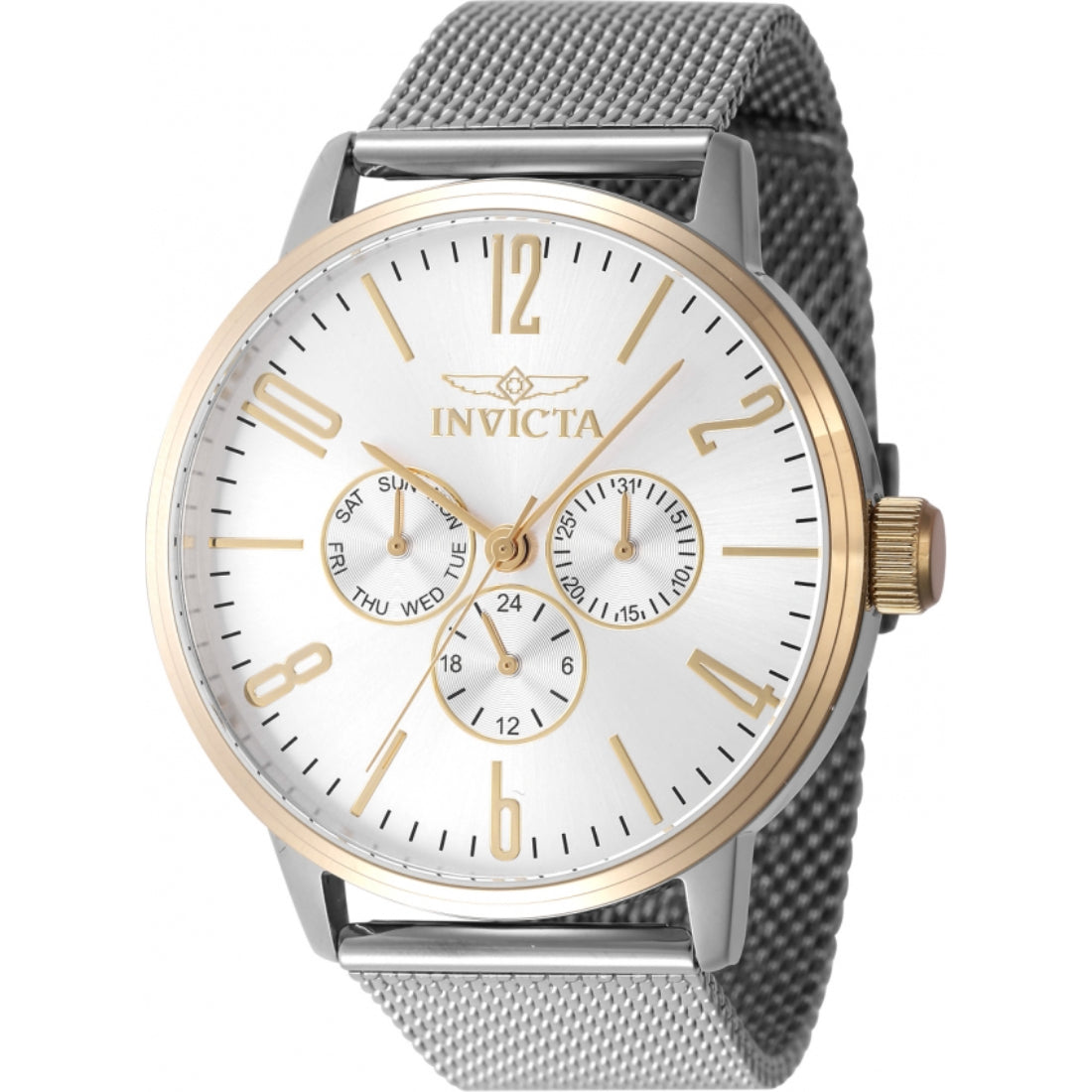 Invicta Men's 47595 Silver-Tone Stainless Steel Watch