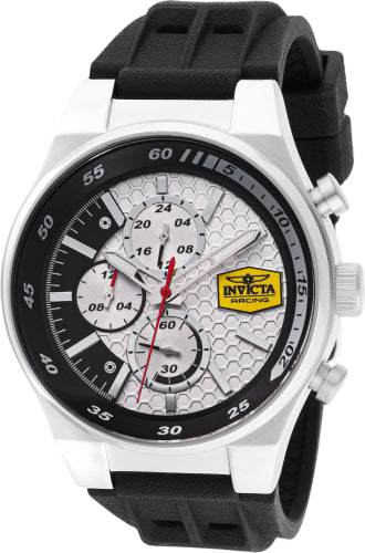 Invicta Men's 47736 Invicta Racing Quartz Chronograph White Dial Watch