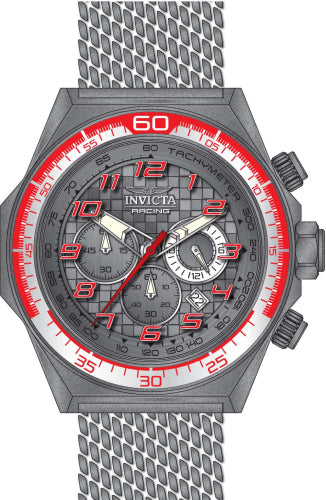 Invicta Men's 47904 Invicta Racing Quartz Chronograph Grey Dial Watch
