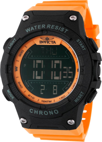 Invicta Men's 48050 Invicta Racing Digital GMT/Alarm Black Dial Watch