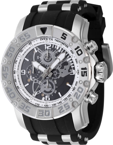 Invicta Men's 48060 Invicta Racing Quartz Multifunction Black Dial Watch