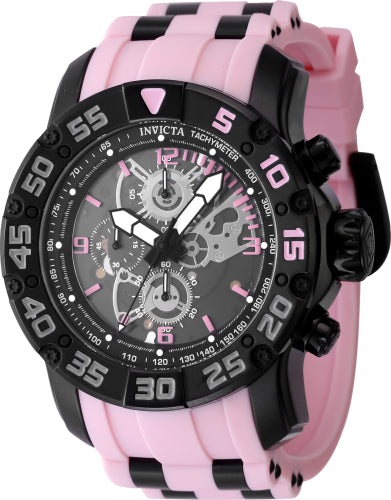 Invicta Men's 48061 Invicta Racing Quartz Multifunction Black Dial Watch