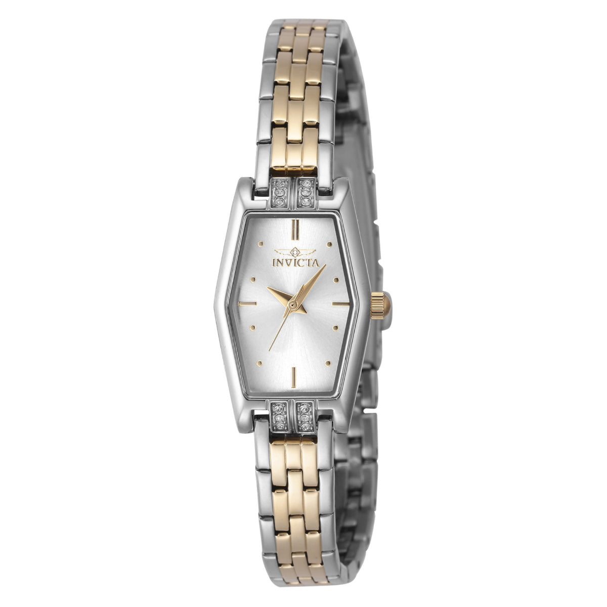 Invicta Women's 48132 Angel Quartz 3 Hand Silver Dial Watch