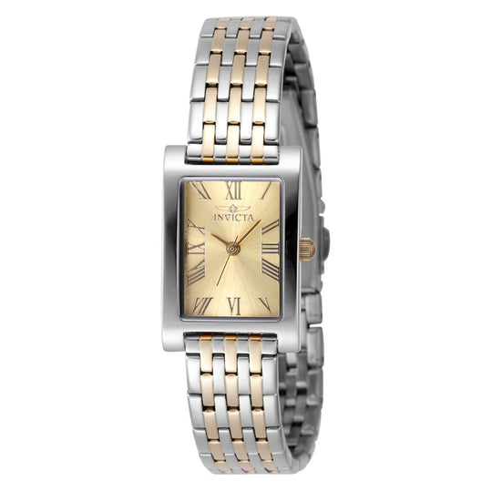 Invicta Women's 48144 Angel Quartz 3 Hand Gold Dial Watch