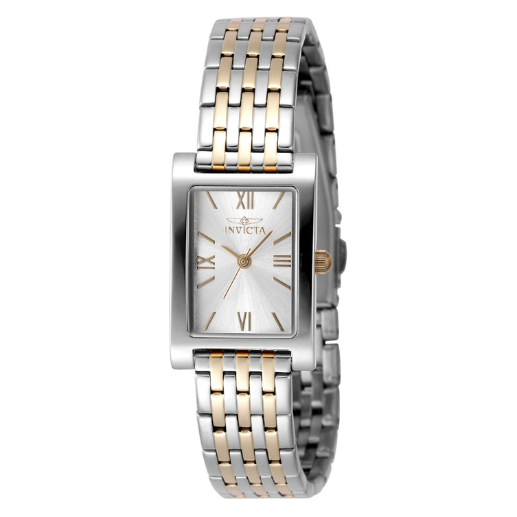 Invicta Women's 48148 Angel Quartz 3 Hand Silver Dial Watch