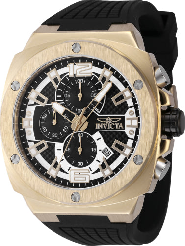 Invicta Men's 48166 Invicta Racing  Quartz Chronograph Black Dial Watch
