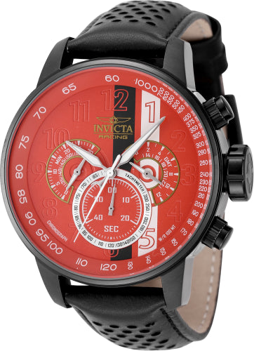 Invicta Men's 48177 Invicta Racing Quartz Chronograph Black, White, Red, Yellow Dial Watch