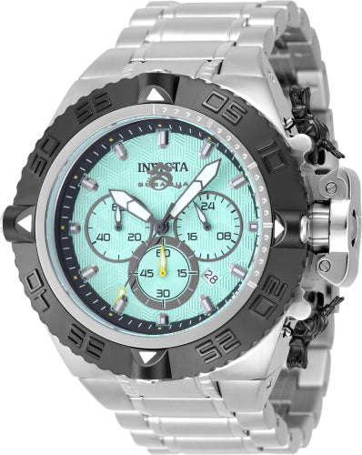 Invicta Men's 48200 Subaqua  Quartz Chronograph Turquoise, Black Dial Watch