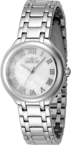 Invicta Women's 48230 Wildflower Quartz 3 Hand White Dial Watch