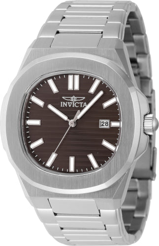 Invicta Men's 48321 Speedway Quartz 3 Hand Brown Dial Watch