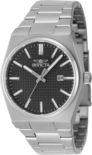 Invicta Men's 48389 Speedway Quartz 3 Hand Black Dial Watch