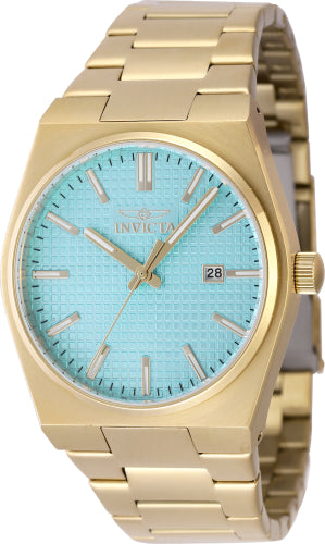 Invicta Men's 48401 Speedway Quartz 3 Hand Light Blue Dial Watch