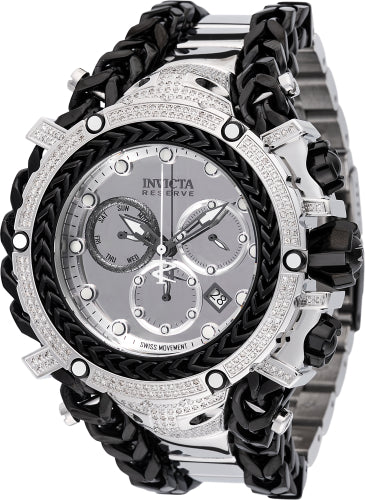 Invicta Men's 48417 Gladiator  Quartz Chronograph Silver Dial Watch