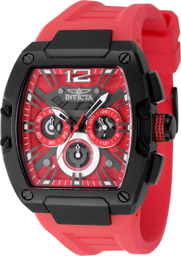 Invicta Men's 48473 Invicta Racing  Quartz Chronograph Red Dial Watch
