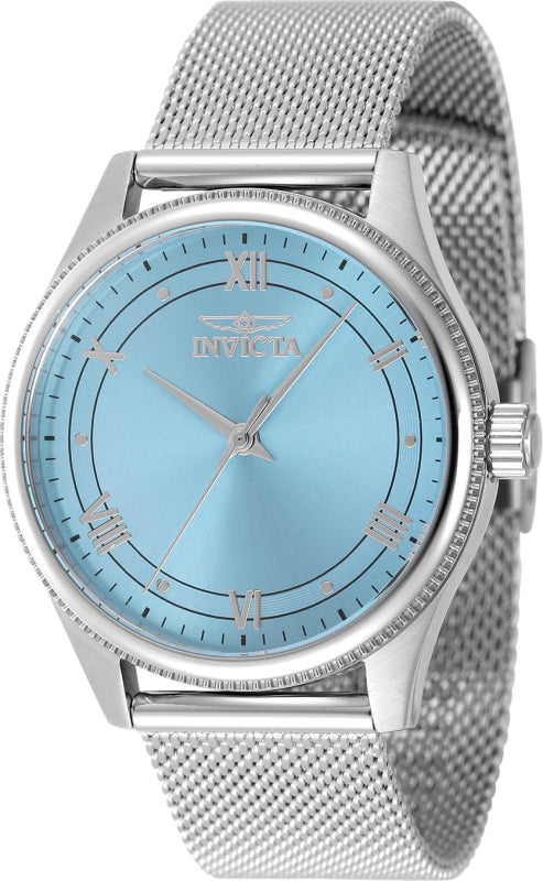 Invicta Women's 48487 Celestial Quartz 3 Hand Light Blue Dial Watch