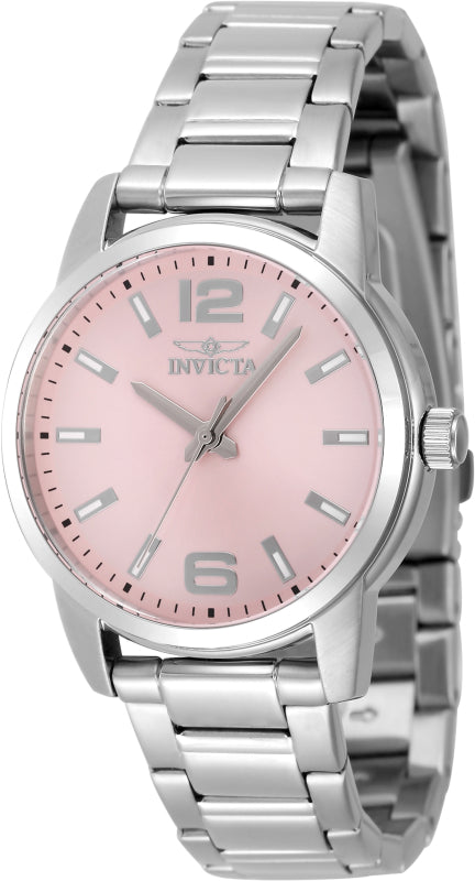 Invicta Women's 48501 Celestial Quartz 3 Hand Pink Dial Watch